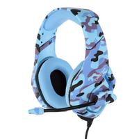 Onikuma, PS5, Wired pro gaming headset with mic, Blue Army