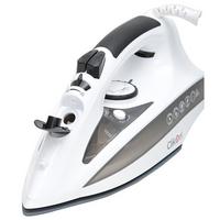 Clickon Steam Iron Ceramic Soleplate 2400W Grey/Whte.