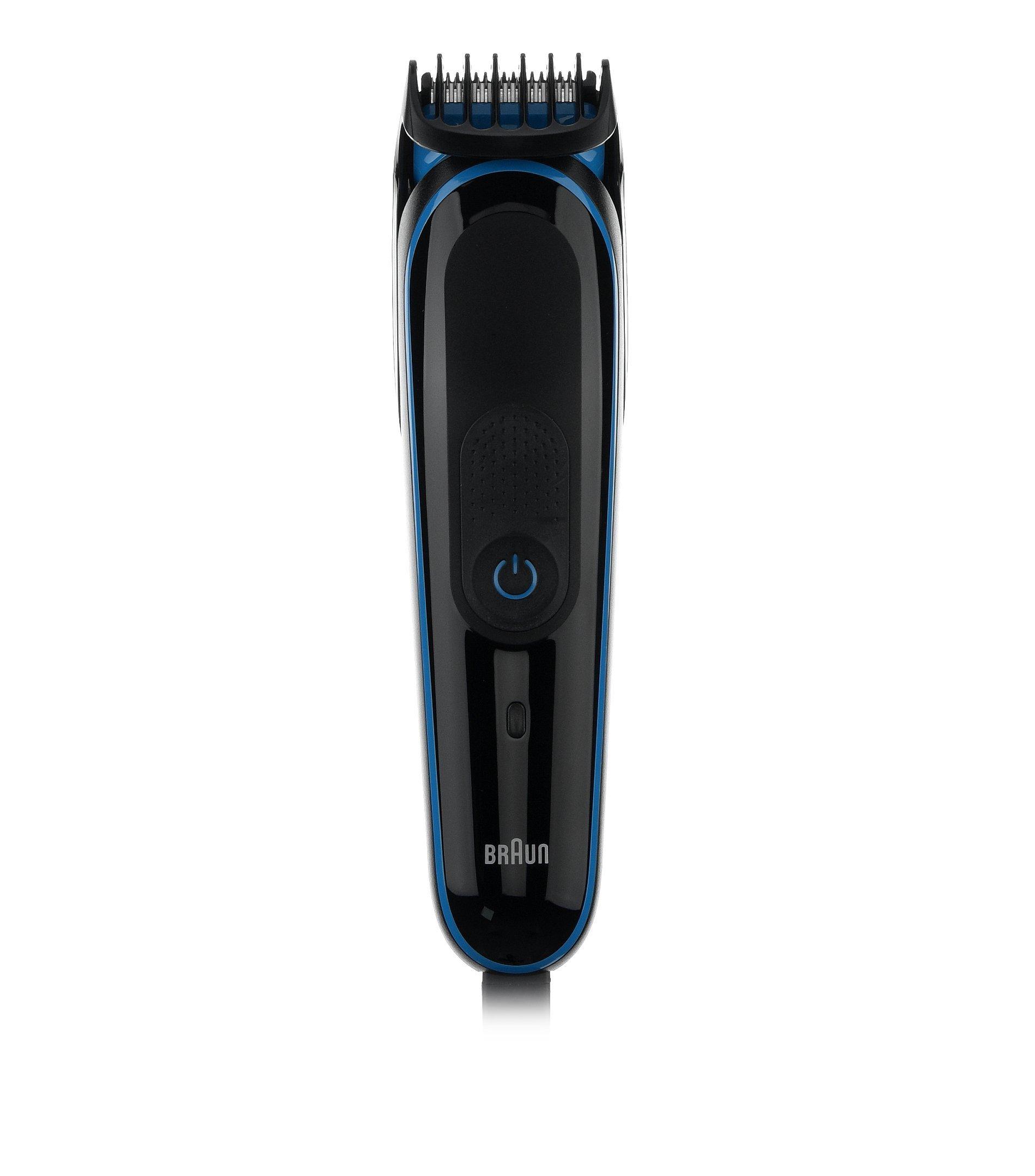 fordelagtige At bygge Bære Braun 7-in-1, All-in-One Trimmer, Beard Trimmer and Hair Clipper,  Black/Blue - eXtra Saudi