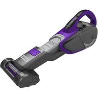 Black+Decker Cordless Hand Vacuum Cleaner,0.5L,0.5L , 27Wh Titanium Grey/Purple.