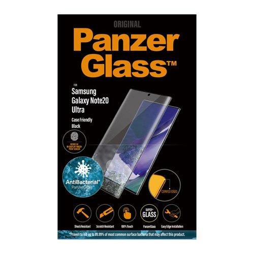 Buy PanzerGlass Samsung Galaxy Note20 Ultra AntiBacterial Case Friendly, Black in Saudi Arabia