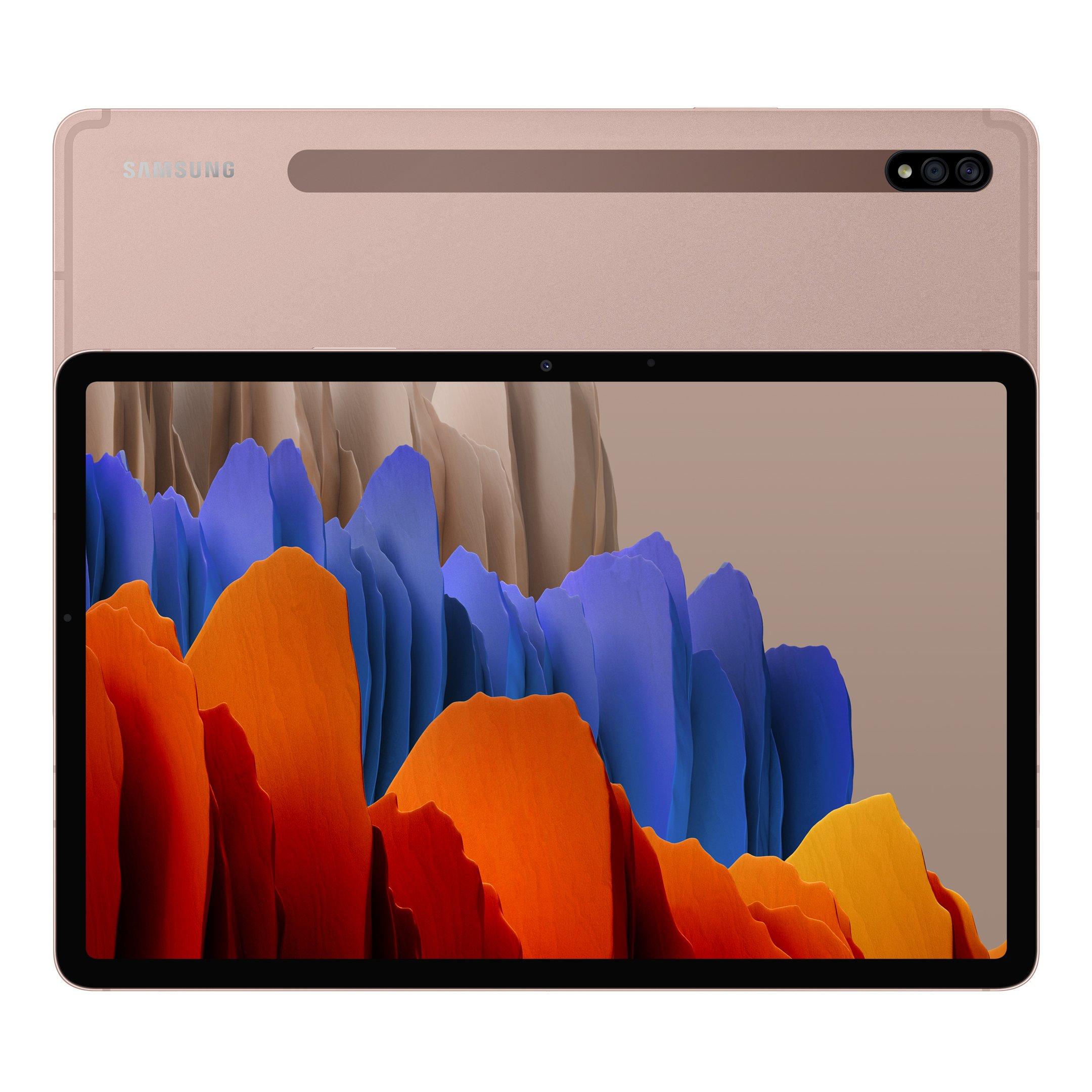 Samsung Tab S7 ,11 inch,4G LTE,Wifi,128 GB, Mystic Bronze price in Saudi Arabia Extra Stores