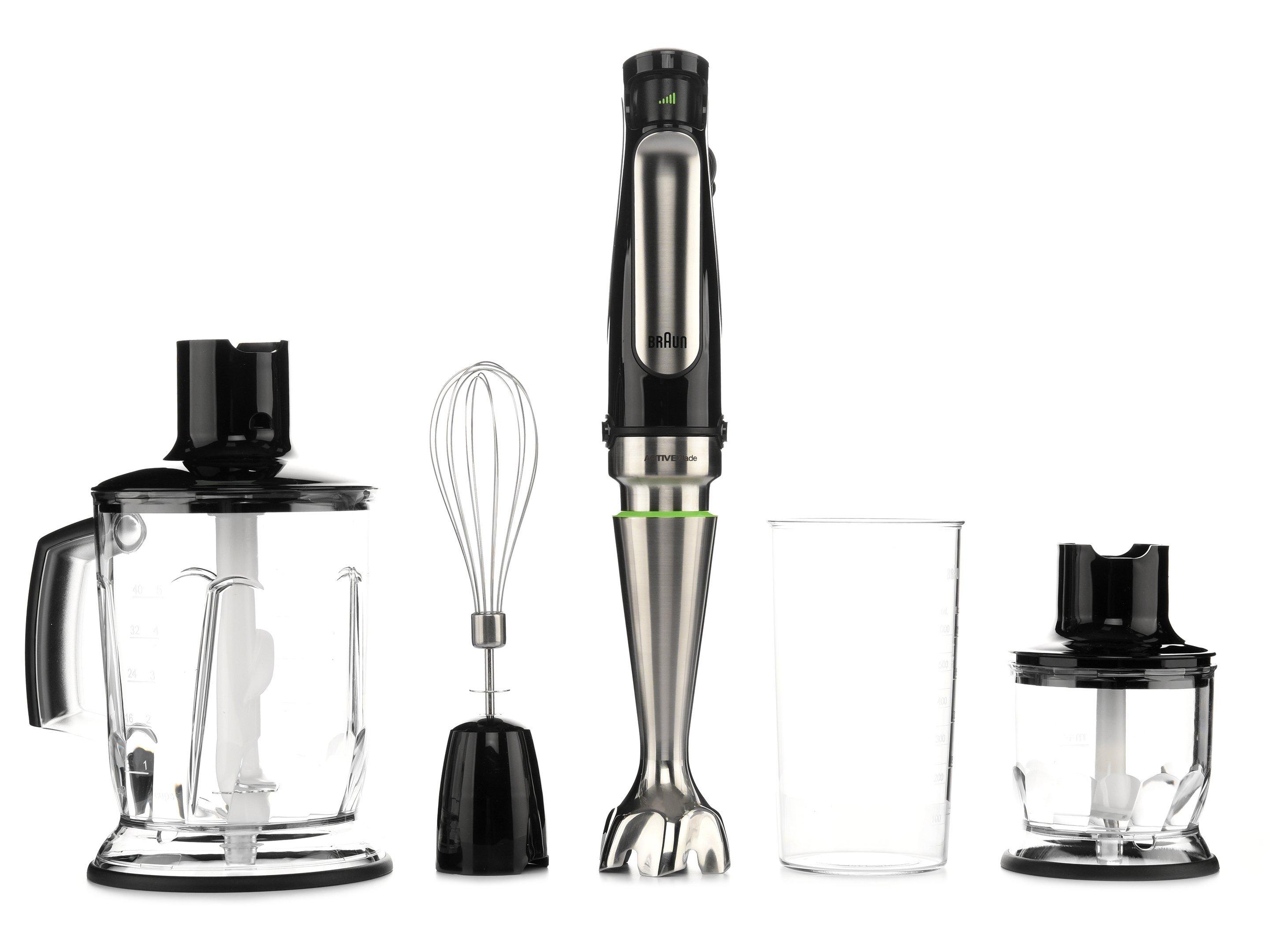 Buy Braun MULTIQUICK 7, Hand Blender With Chopper Stainless Shaft 1000W, Black in Saudi Arabia