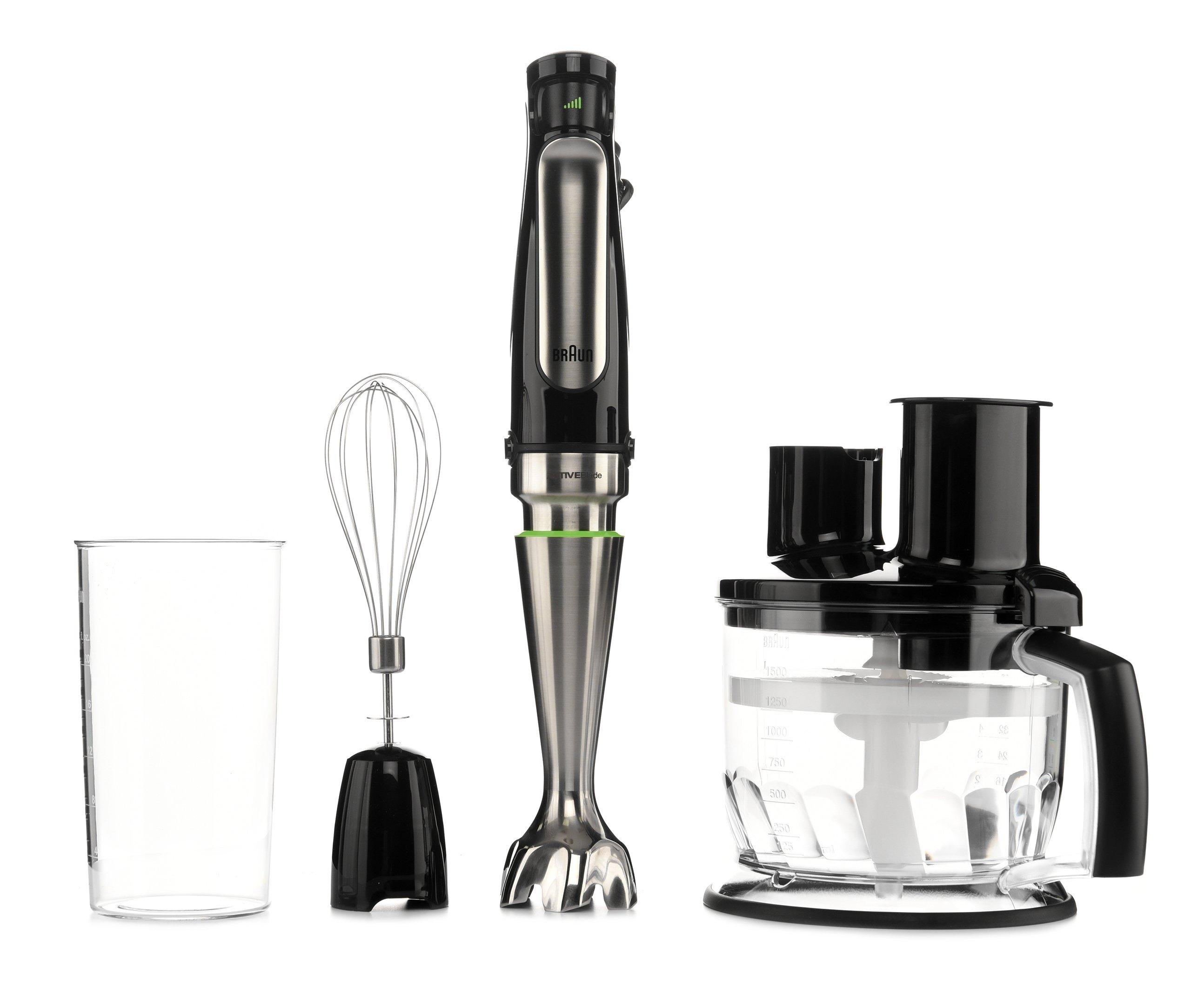 Braun MULTIQUICK 7, Hand Blender With Chopper Stainless Shaft 1000W
