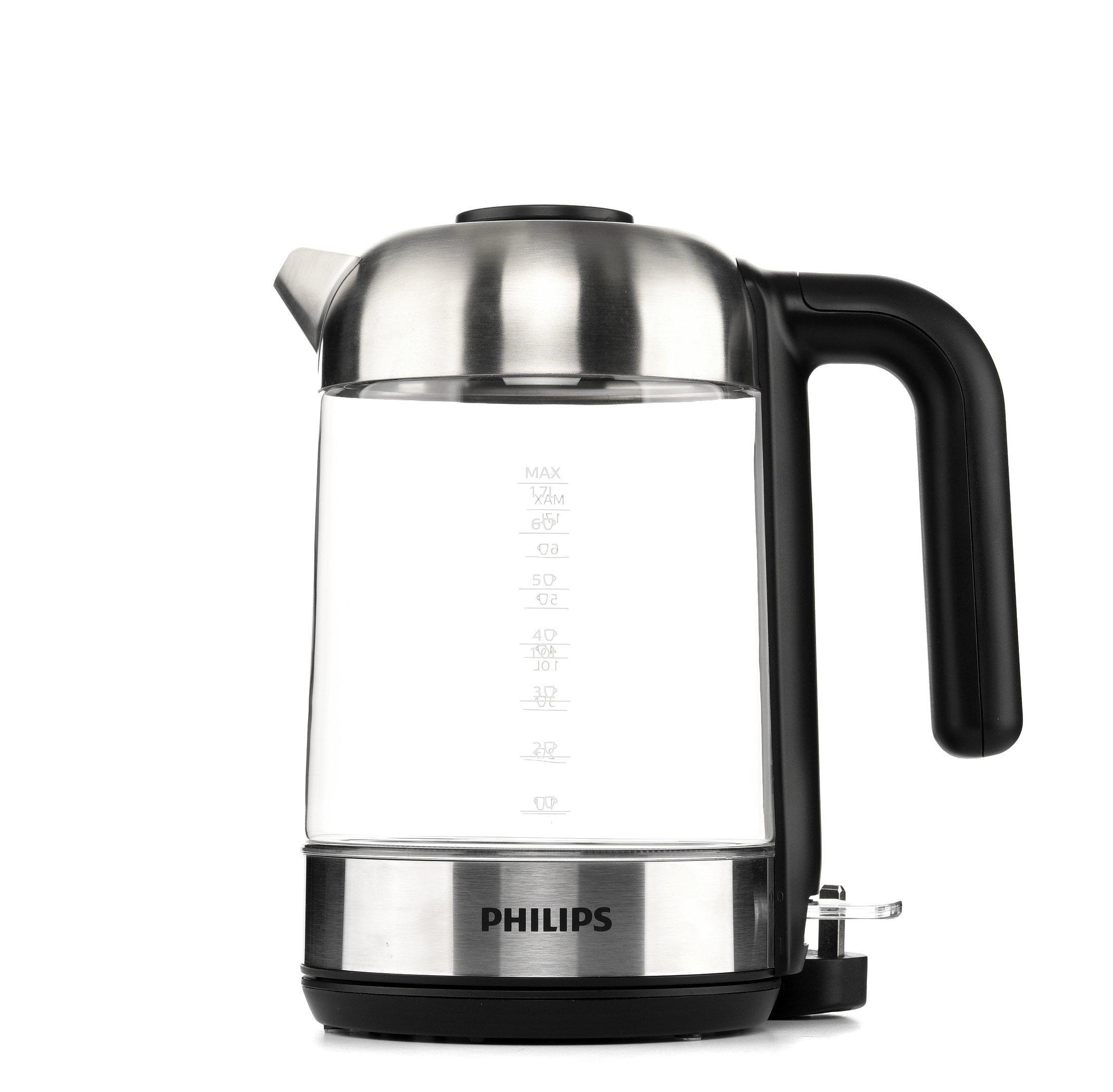 Philips Series 5000, Kettle, 1.7L, 1850-2200W, Durable Crystal clear ...