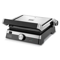 Black+Decker, Electric Contact Grill 2000W, Black/Silver