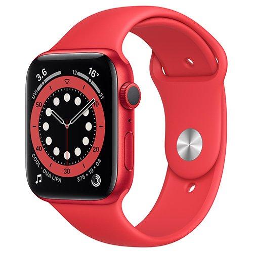 Apple Watch Series 6 GPS, 44mm PRODUCT(RED) Aluminium Case with PRODUCT(RED) Sport Band