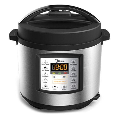 Midea, MultiFunction Electric Pressure Cooker 8.0L, 1200W, Black