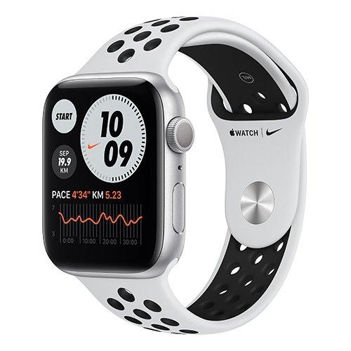 Apple Watch Nike Series 6 GPS, 40mm Silver Aluminium Case with Pure
