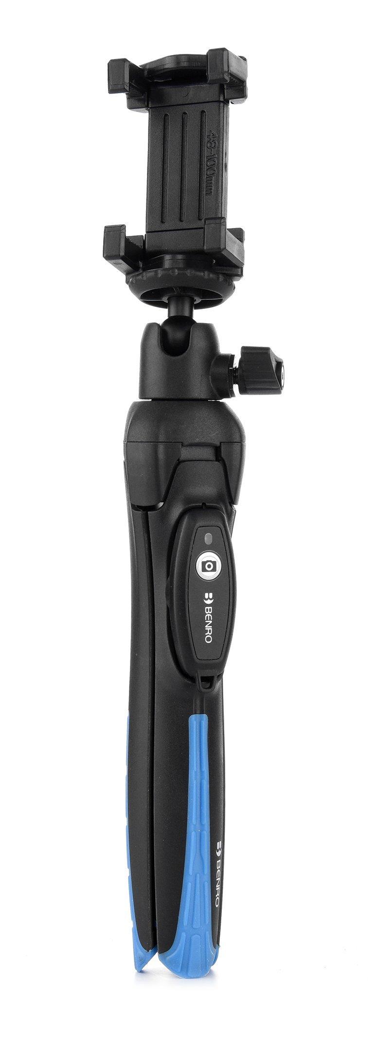 سعر Benro BK15, Table top tripod and selfie stick, Black فى السعودية