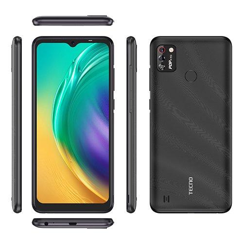 Tecno Pop 4 Pro 16gb Pearl Black Extra Saudi