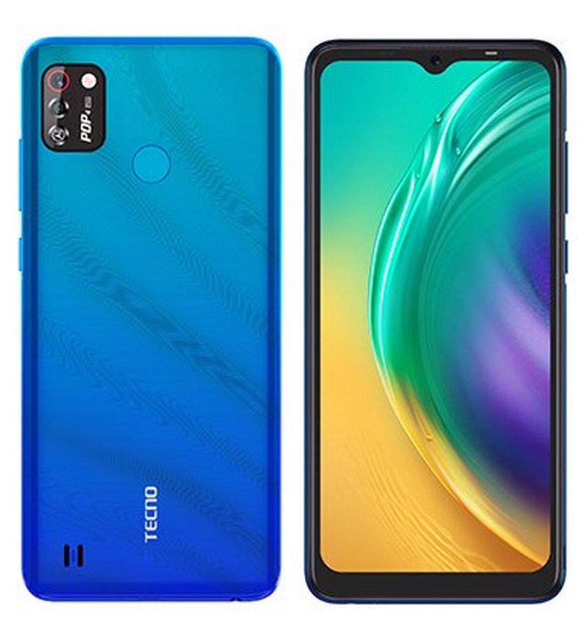 Tecno Pop 4 Pro 16gb Vacation Blue Extra Saudi