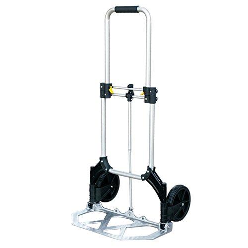 Buy Homez, Aluminium Foldable Hand Truck, 80Kg capacity in Saudi Arabia