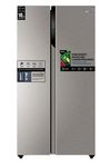Haier Side by Side Refrigerator, 17.8 Cu.Ft./504 Ltrs,Gray