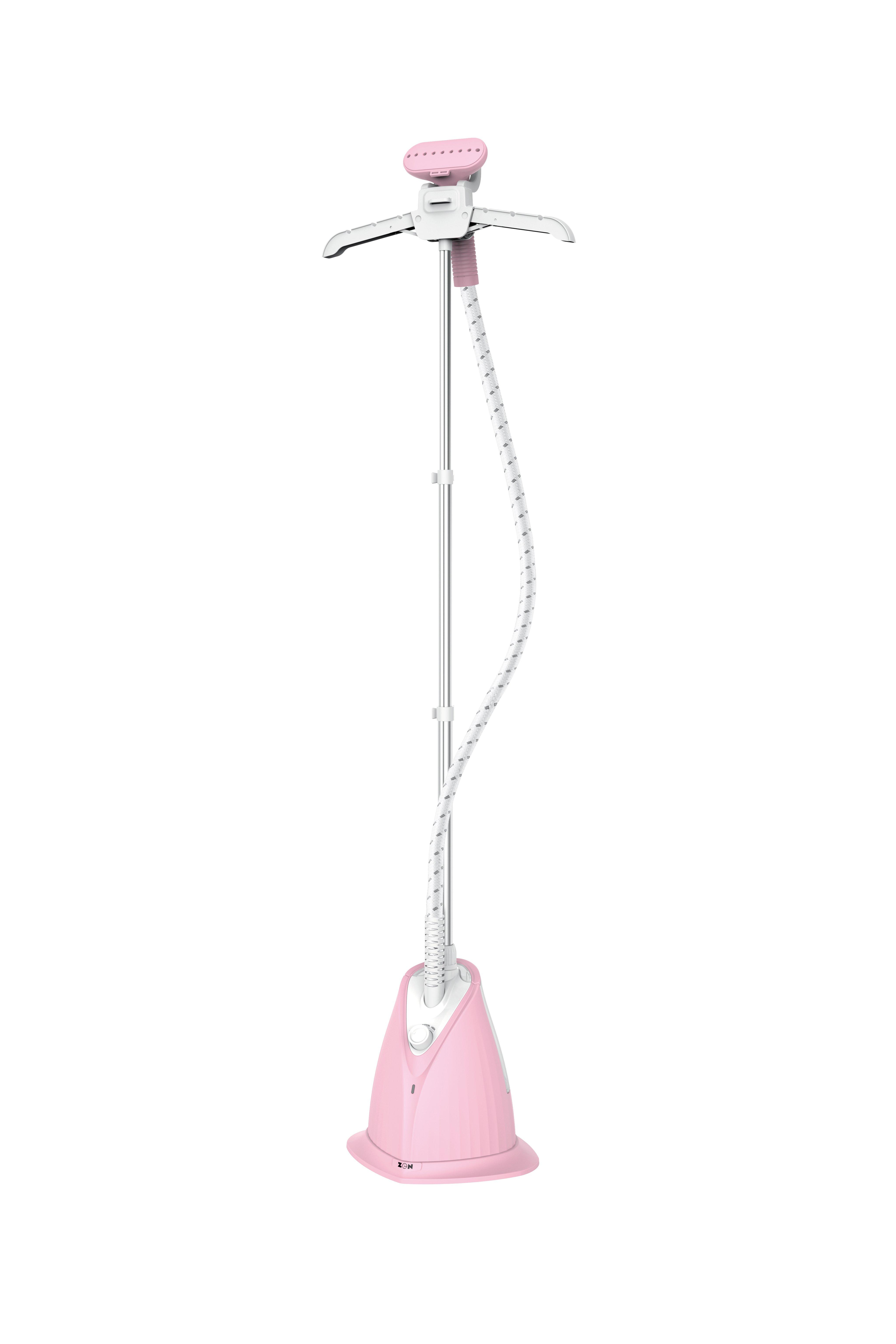 Zen, Garmet Steamer With Single Pole 1800W, 1.7L, Pink eXtra Bahrain