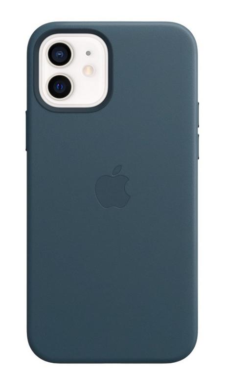 Apple iPhone 12,12 Pro Leather Case with MagSafe,Baltic Blue