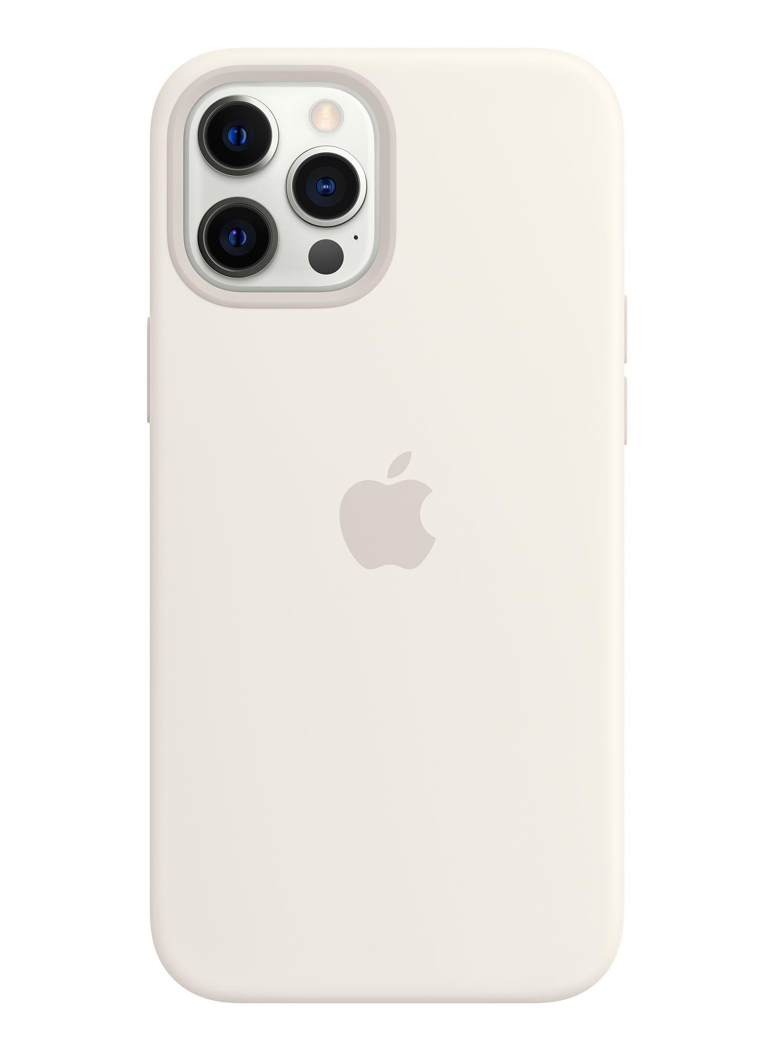 Apple iPhone 12 Pro Max Silicone Case with MagSafe , White - eXtra