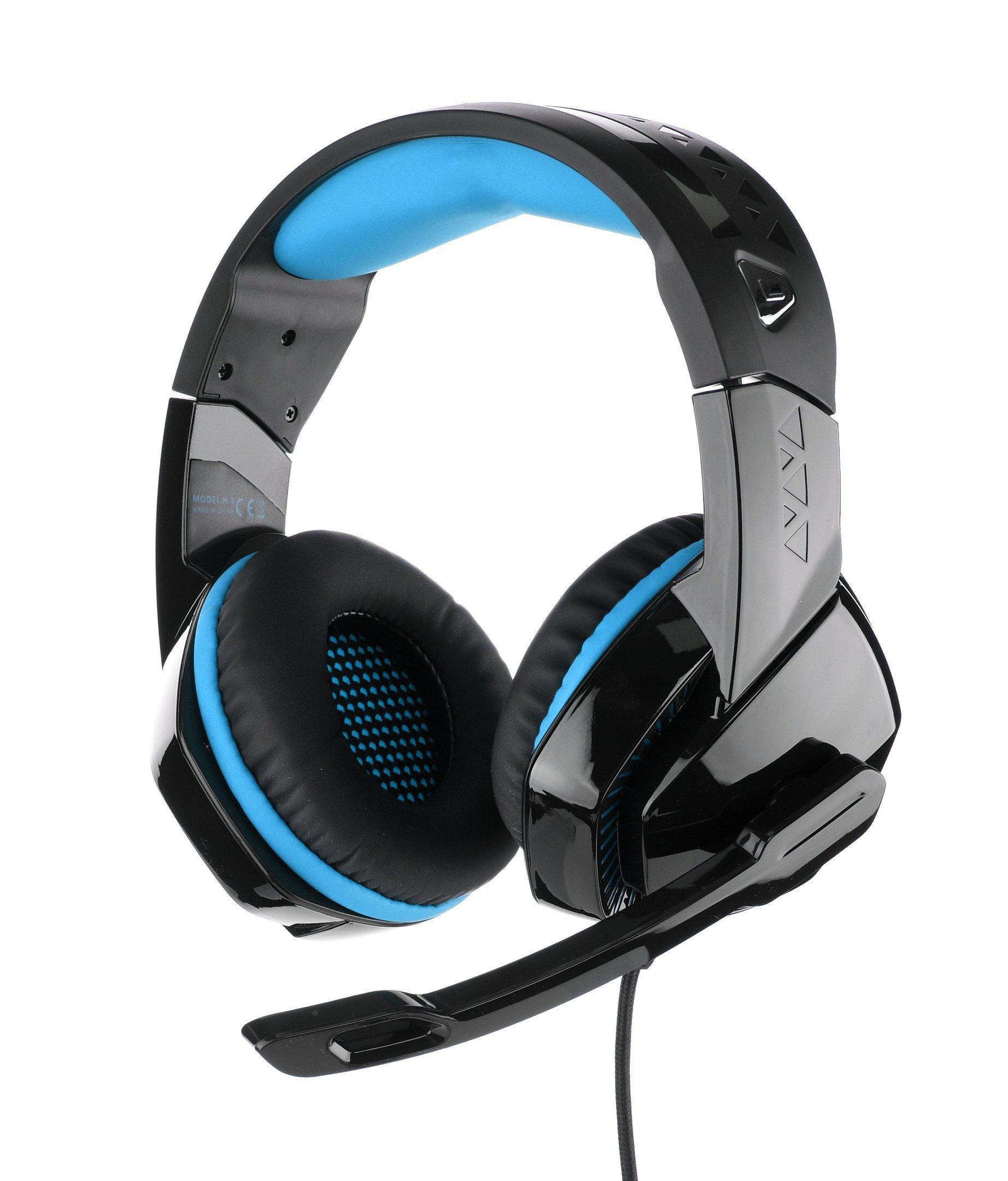 PHOINIKAS Ps5 pro gaming headset surrounding with mic for PS4