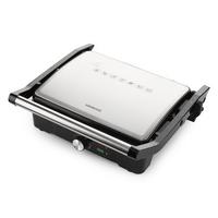 Kenwood Contact Grill, 2000W, 3 Adjustable Grill Positions,Silver