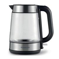 Kenwood ZJG08 1.7L Electric Jug Kettle Glass Body 2200W Black/Silver