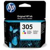 HP 305 Tri-Color Original Ink Cartridge 100 Pages Yield