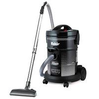 Fakir Turbo Power Drum Vacuum Cleaner, Dry Clean, Steel Body,21.0L, 2000W, Black