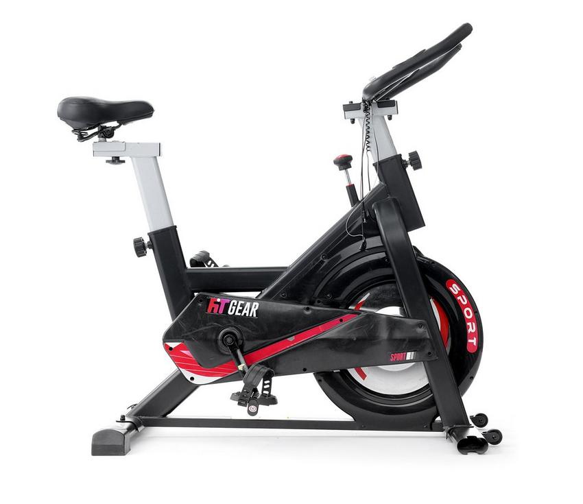  Spinning Bike Exercise Bike, Indoor Cycling Bike Stationary,  Heavy Flywheel Fitness Bike，Comfortable Seat Cushion，150kg/331lb Capacity :  Sports & Outdoors