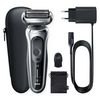 Braun Series 7 Rechargeable Mens Shaver LED Display Wet&Dry Silver/Black
