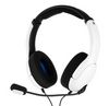 PDP, LVL40 Wired Stereo Headset for PS5, White