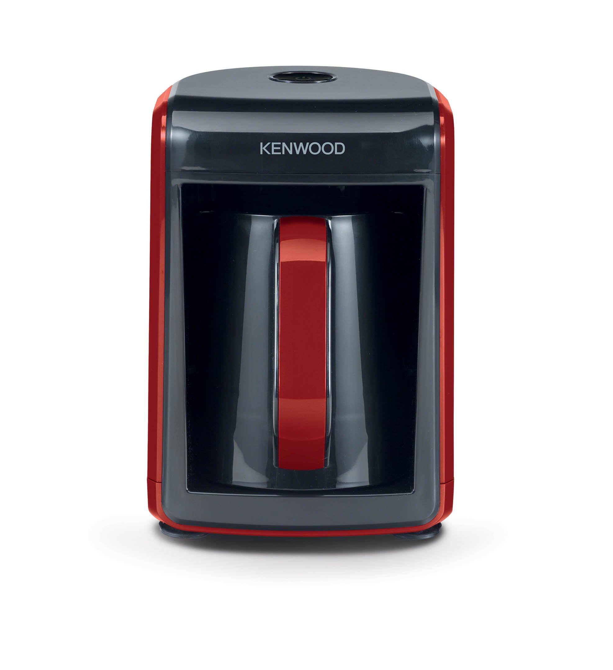 Kenwood Automatic Turkish Coffee Maker, 535W, 5 Cups, Red eXtra Saudi