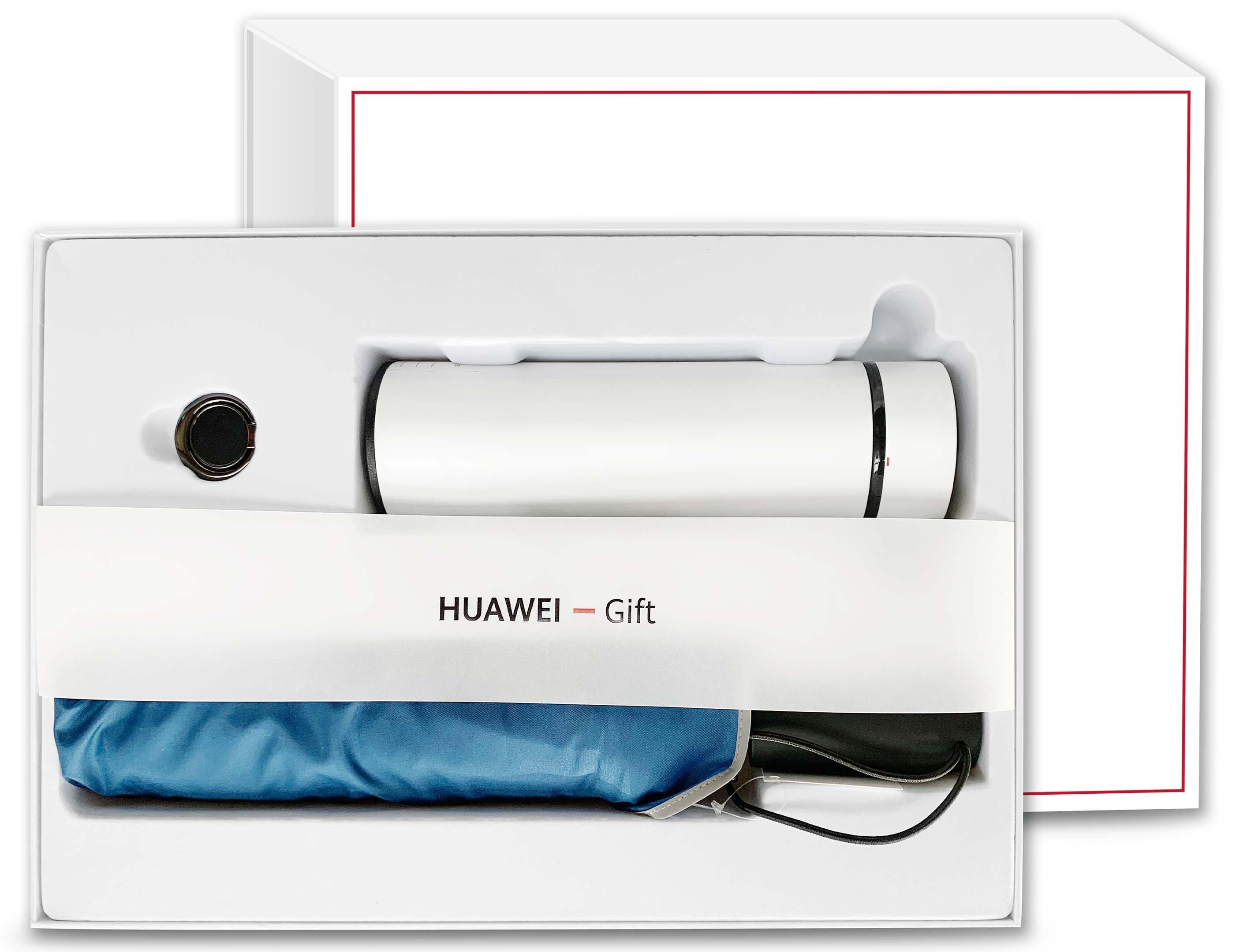 Huawei City Travel Gift Package2 (Umbrella ,Thermos,White Ring Holder