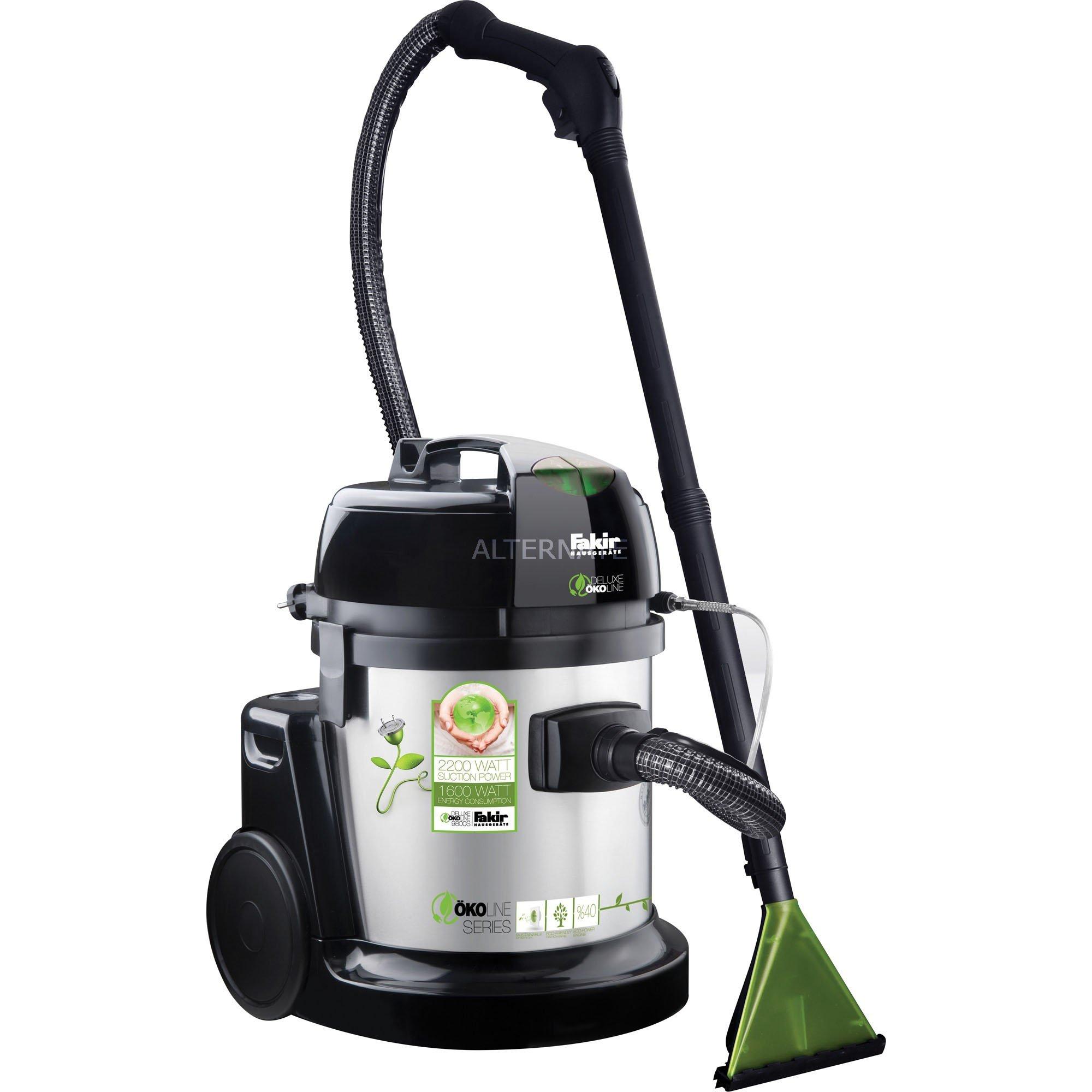 Fakir 22.0L Drum Vacuum/Carpet Cleaner Wet&Dry Clean 2200W Black/Silver