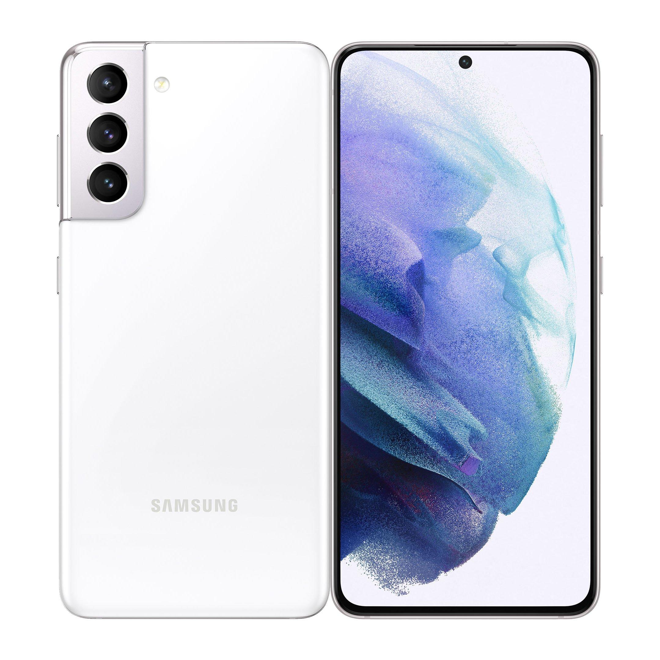 Buy Samsung Galaxy S21, 5G, 128 GB, Phantom White in Saudi Arabia
