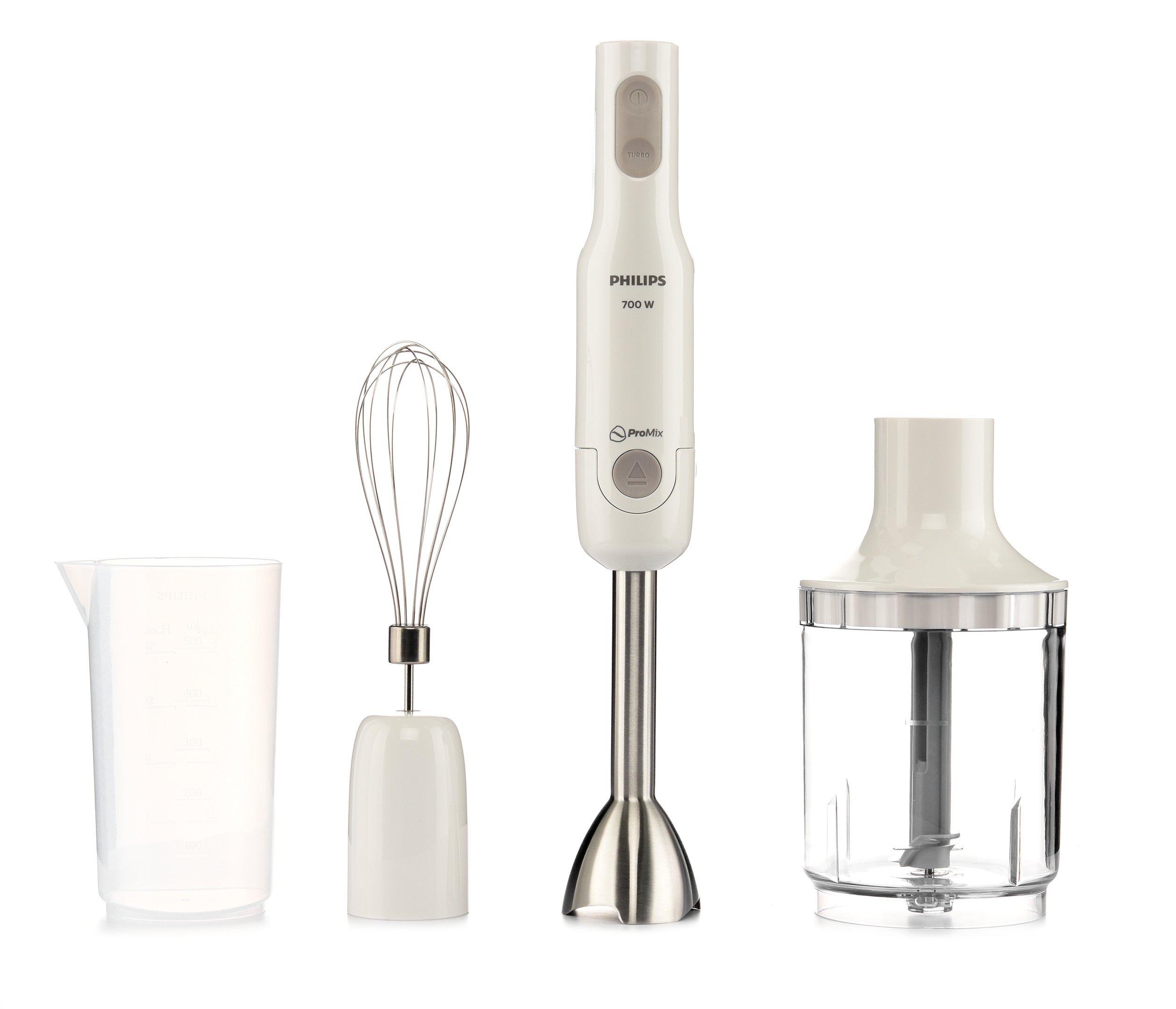 Philips ProMix Hand Blender, 700W, Fast and Efficient Blending with