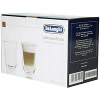 Delonghi Two Latte Macchiato Glasses