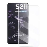 HYPHEN Tempered Glass Samsung S21 Ultra Case Friendly, Clear