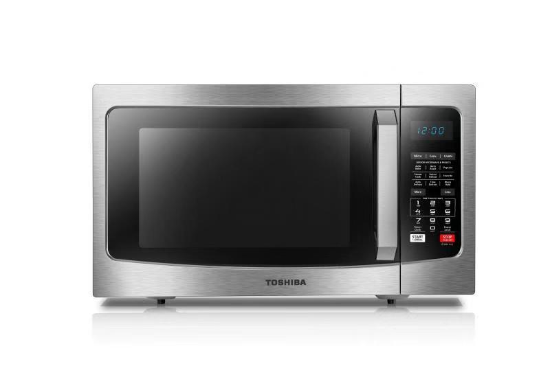 Toshiba 42L Grill Microwave 1200W Digital Steel 220v Black