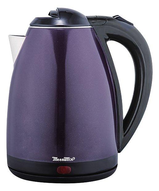 Meenumix 1.8L Electric Jug Kettle Stainless Steel Body, 1800W, Dark Purple