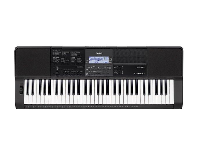Casio, 61 keys Piano Keyboard with Touch Response, 48 Polyphony