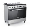 Midea 90x60cm Gas Cooking Range With Convection Fan Full Safety Stainless Steel