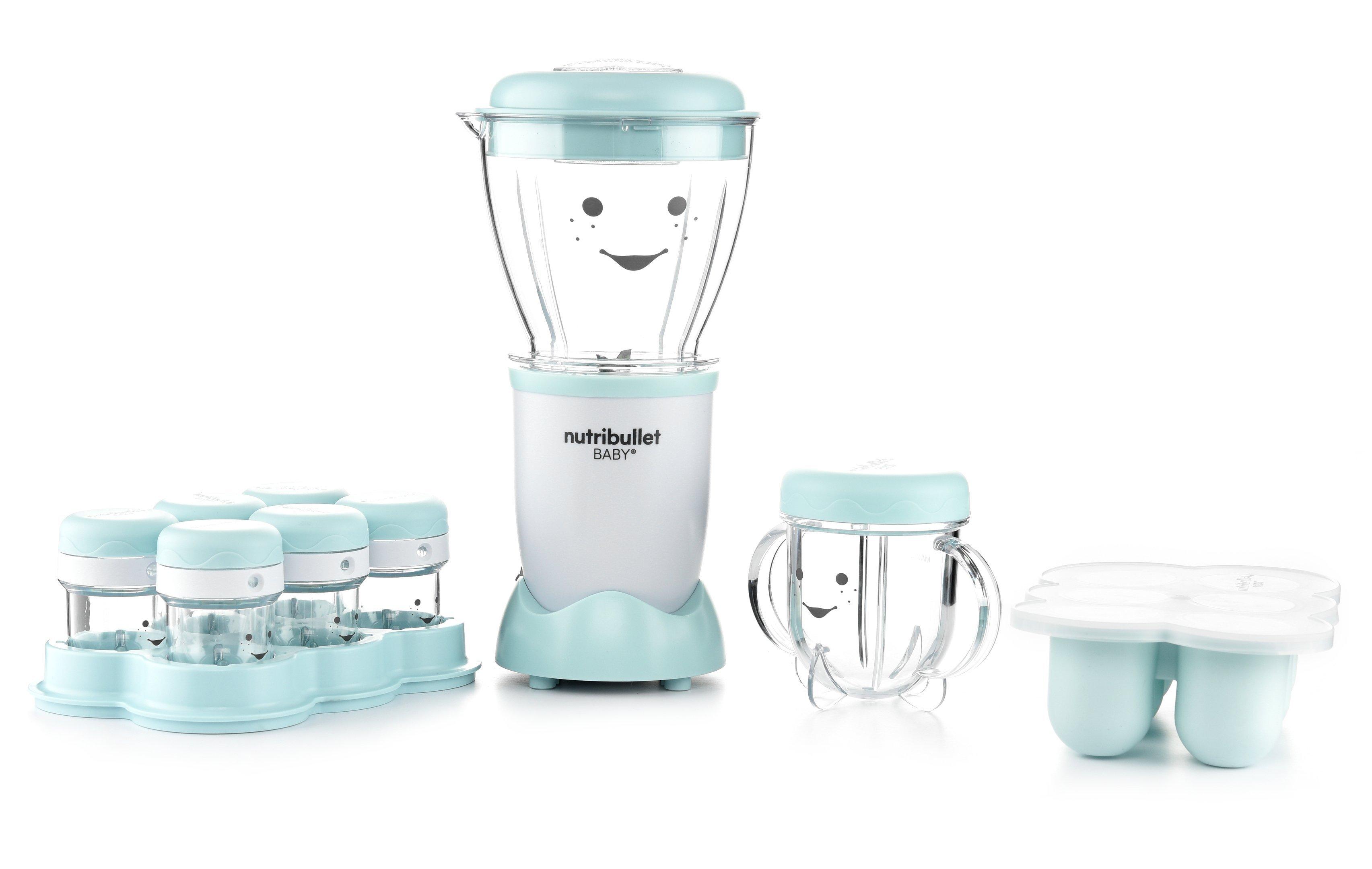 Nutribullet Baby Food Blender, 200W, 400ml, White/Turquoise