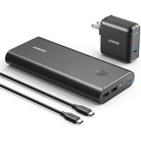 Anker Power Bank PowerCore+ 26800 PD 45W with PowerPort III Mini 30W, Black