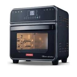 Power Multifunction Air Fryer Oven 15 Ltrs Capacity 14 Manual Programs Black eXtra Oman