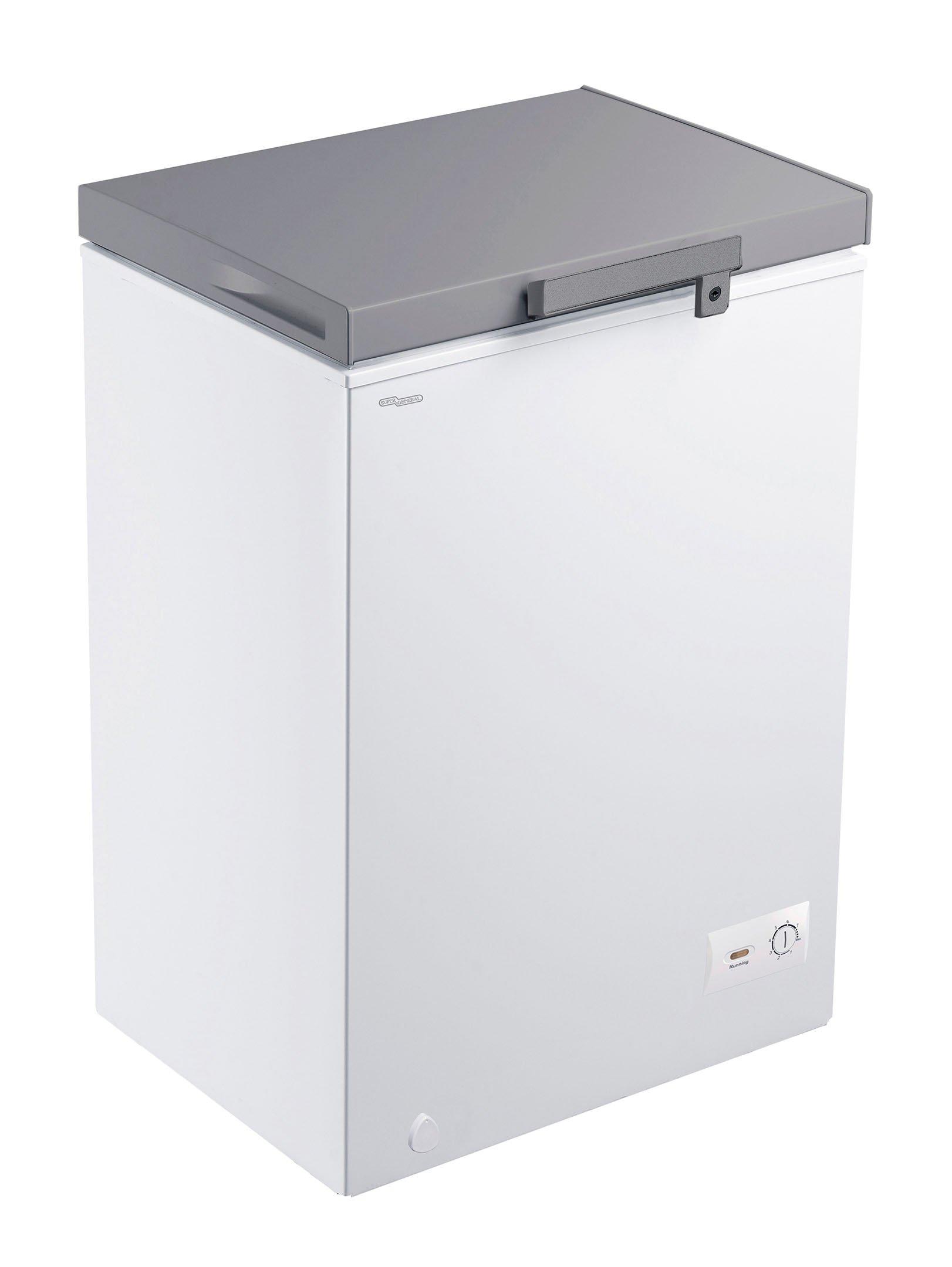 Super General 150 Ltr Chest Freezer, White. eXtra Oman