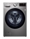 LG Front Load Washer, 15kg, Steam, Wi-Fi, Silver