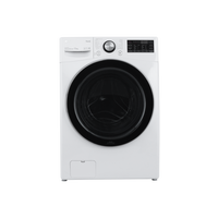 LG Front Load Washer, 15kg, Steam, Wi-Fi, White