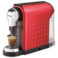 Optima 1200 Watts Coffee Machine, Red & Black.