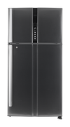 Hitachi Refrigerator 24.8 Cu.ft, Inverter Control, Dual Fan Cooling, Brilliant Silver