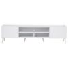 Homez, Inglewood TV Table, Up to 75 Inch, White
