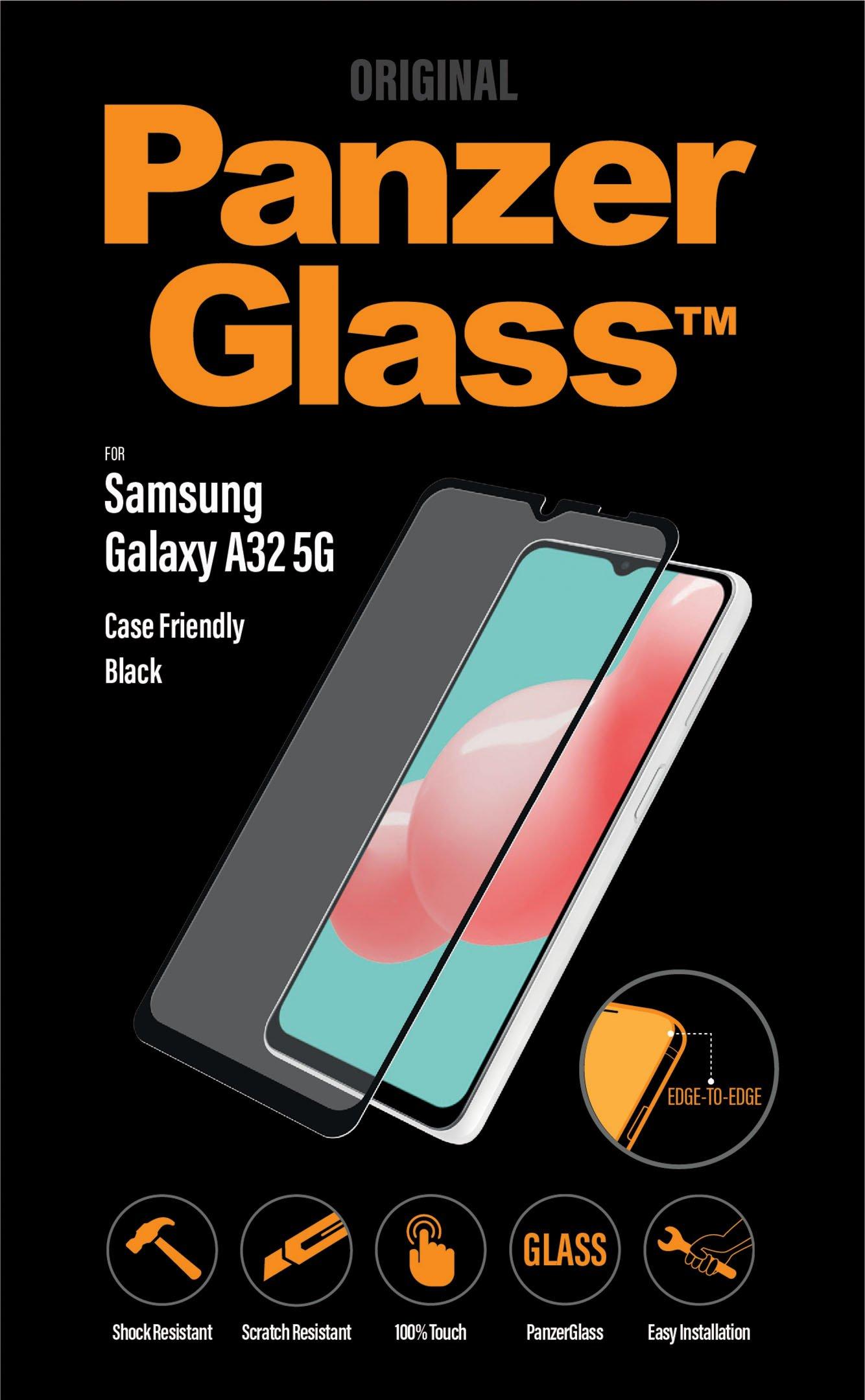 PanzerGlass Screen Protector for Samsung Galaxy A32 5G Case Friendly